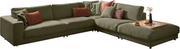 3C Candy Ecksofa Enisa II, incl. 3 Flatterkissen, wahlweise mit Flecken-Schutz-Bezug Easy care