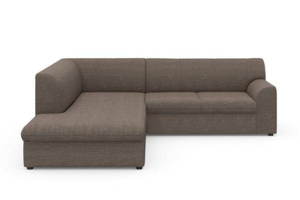 DOMO collection Ecksofa Topper, mit Ottomane, wahlweise mit Schlaffunktion