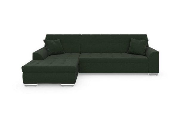 DOMO collection Ecksofa Treviso viele Bezüge, auch in Cord, Schlafsofa, B/T/H: 267/80/83 cm, wahlwei