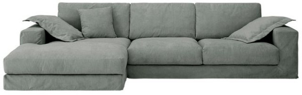 3C Candy Ecksofa Asbury, mit abnehmbarer Husse