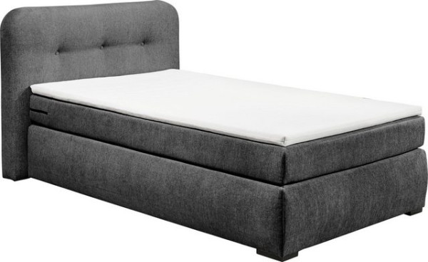 ED EXCITING DESIGN Boxspringbett La Palma, inkl. Topper und Bettkasten