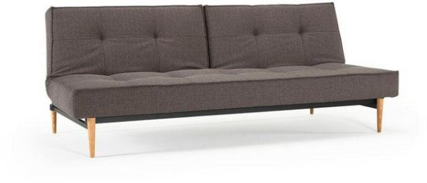 INNOVATION LIVING ™ Schlafsofa Splitback, mit hellen Styletto Beinen, in skandinavischen Design