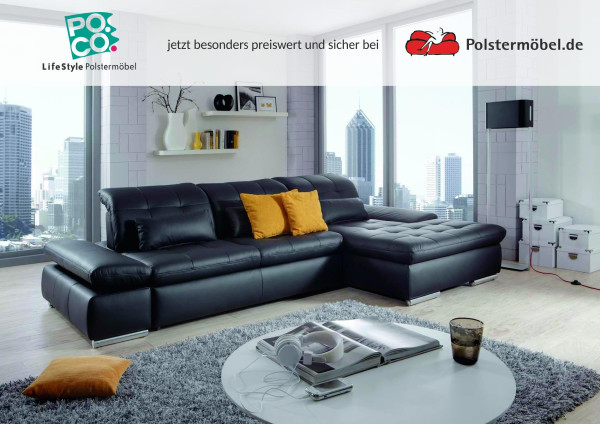 Ledersofa Santa Lucia