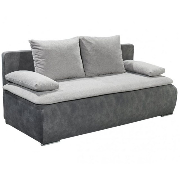 Black Red White Schlafsofa Schlafsofa Klappsofa Jugendsofa Couch inkl. Kissen ca. 208 cm breit JESSY