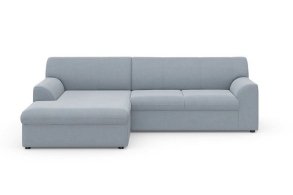 DOMO collection Ecksofa Topper, mit Recamiere, wahlweise mit Schlaffunktion