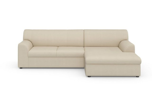 DOMO collection Ecksofa Topper, mit Recamiere, wahlweise mit Schlaffunktion