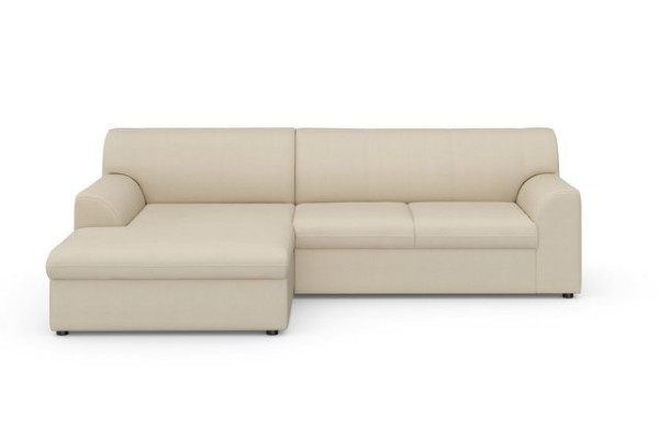 DOMO collection Ecksofa Topper, mit Recamiere, wahlweise mit Schlaffunktion