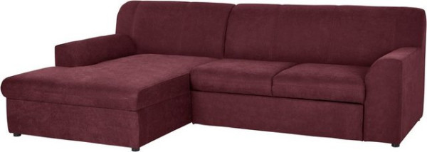 DOMO collection Ecksofa Topper, mit Recamiere, wahlweise mit Schlaffunktion