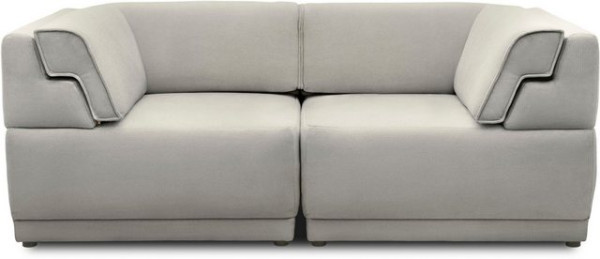DOMO collection 2-Sitzer 800007, Set, Rückenkissen aufstellbar, unendlich erweiterbar