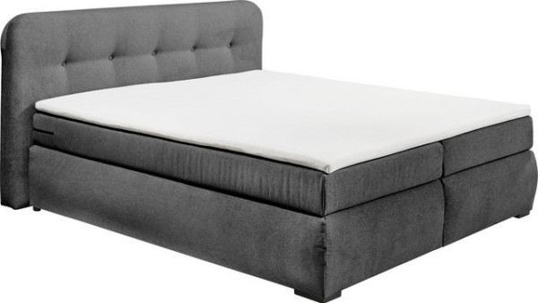 ED EXCITING DESIGN Boxspringbett La Palma, inkl. Topper und Bettkasten