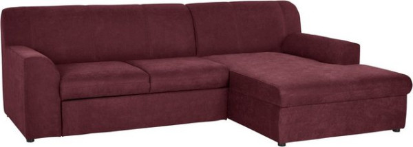 DOMO collection Ecksofa Topper, mit Recamiere, wahlweise mit Schlaffunktion