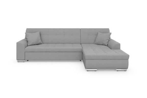 DOMO collection Ecksofa Treviso viele Bezüge, auch in Cord, Schlafsofa, B/T/H: 267/80/83 cm, wahlwei