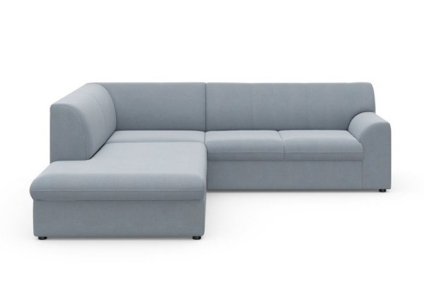 DOMO collection Ecksofa Topper, mit Ottomane, wahlweise mit Schlaffunktion