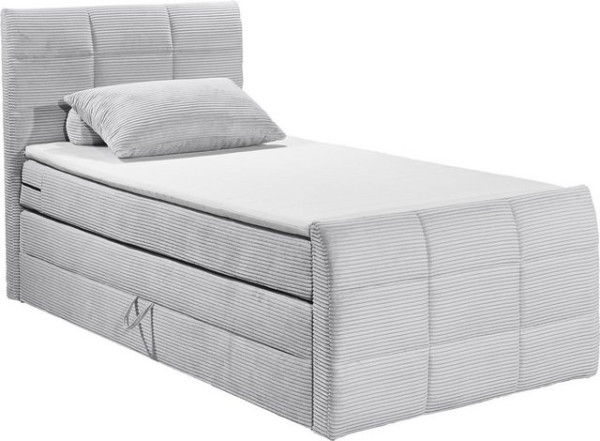 ED EXCITING DESIGN Boxspringbett Bolivia, harte Seite mit Kokosmatte, weiche Seite mit Filzabdeckung