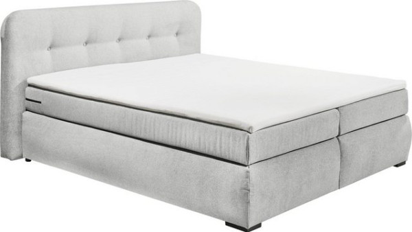 ED EXCITING DESIGN Boxspringbett La Palma, inkl. Topper und Bettkasten