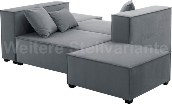 Max Winzer® Wohnlandschaft MOVE, Set, Sofa-Set 09 aus 6 Sitz-Elementen, inklusive 3 Zierkissen